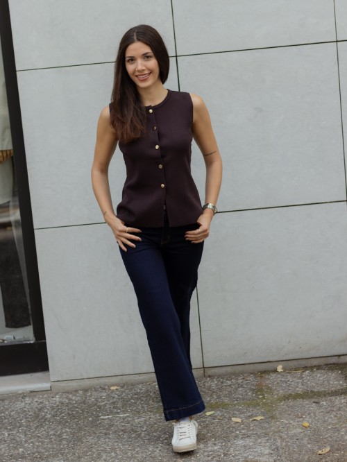 Πλεκτό γιλέκο