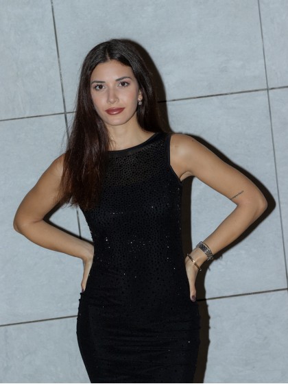 Φόρεμα μακρύ με στρας