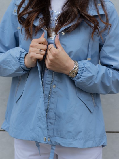 Μπουφάν με αποσπώμενη κουκούλα