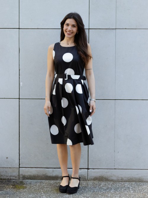 Φόρεμα πουά