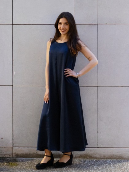 Φόρμα σατέν ολόσωμη