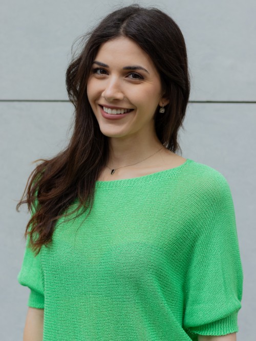 Πλεκτό με φιόγκο στην πλάτη