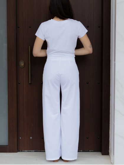 Παντελόνι βαμβακερό φαρδύ