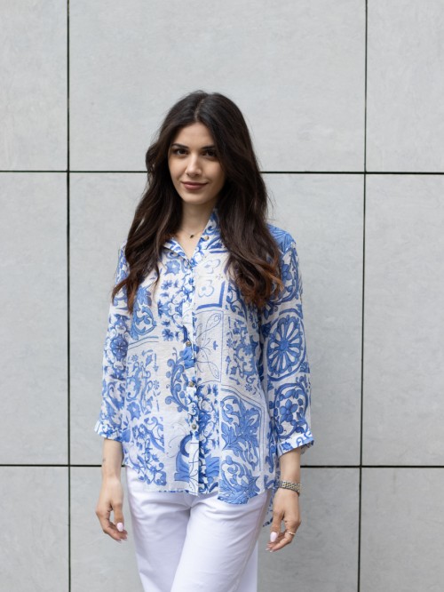 Πουκάμισο εμπριμέ